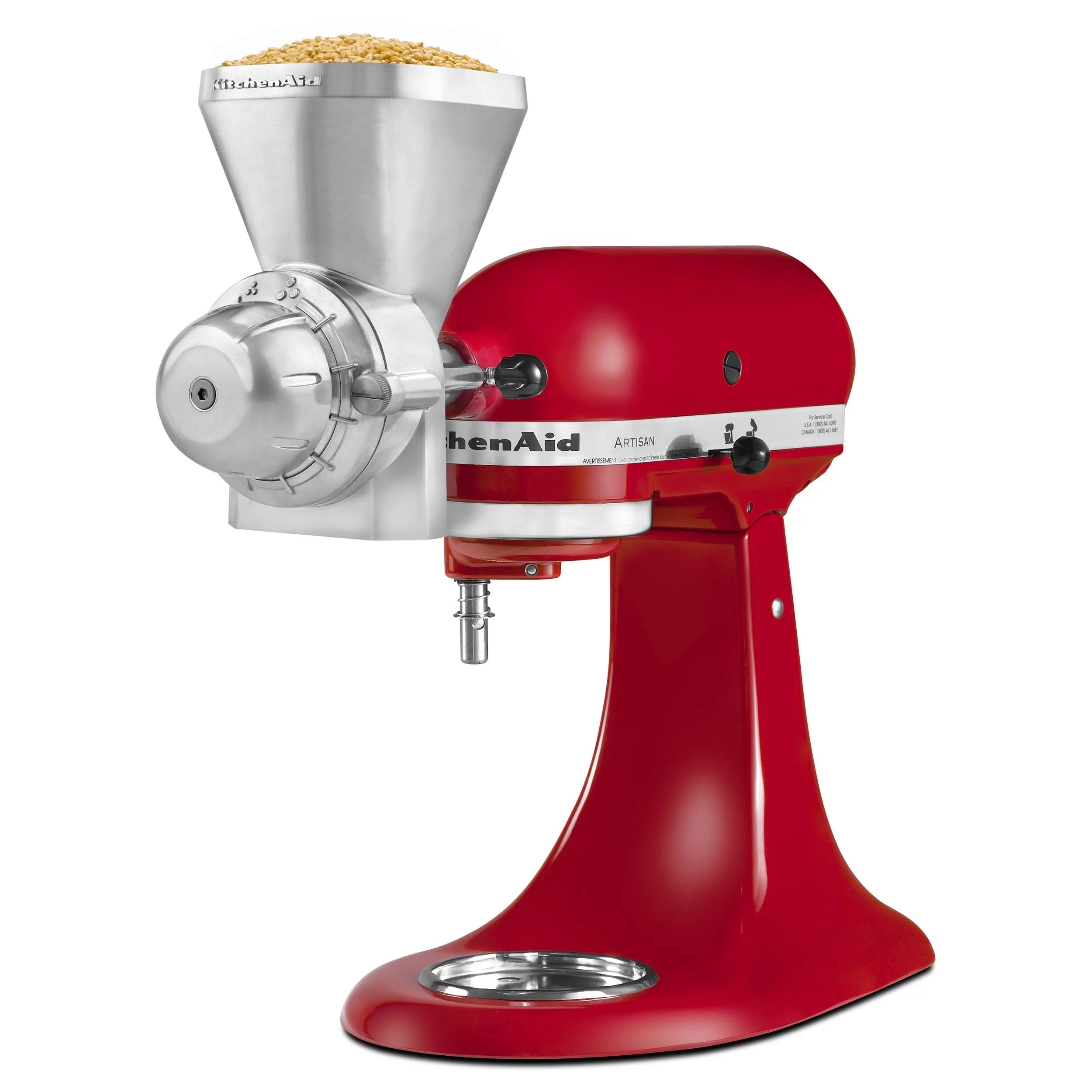 Grain Mill Attachment, Metal M20148