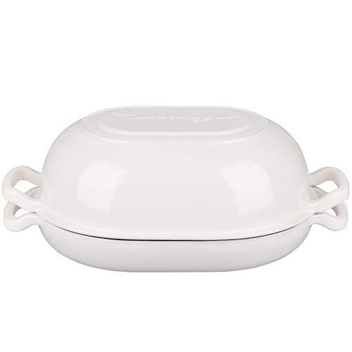Enameled Cast Iron Dutch Oven with Lid for Bread Baking, 5QT M245