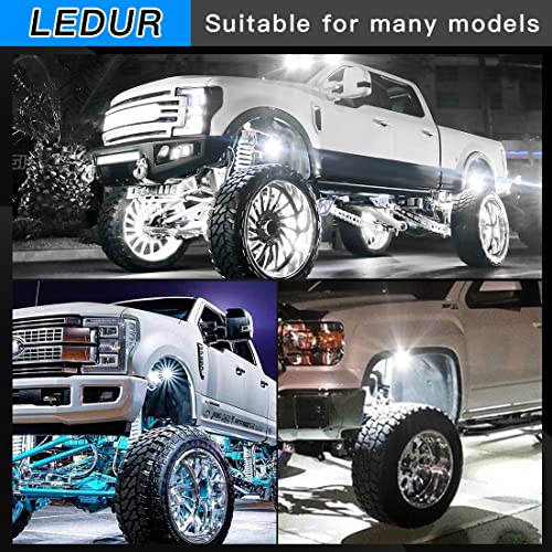 Rock Lights White 16 Pods 540LM 64LED for Offroad Trucks UTV Boat L89383
