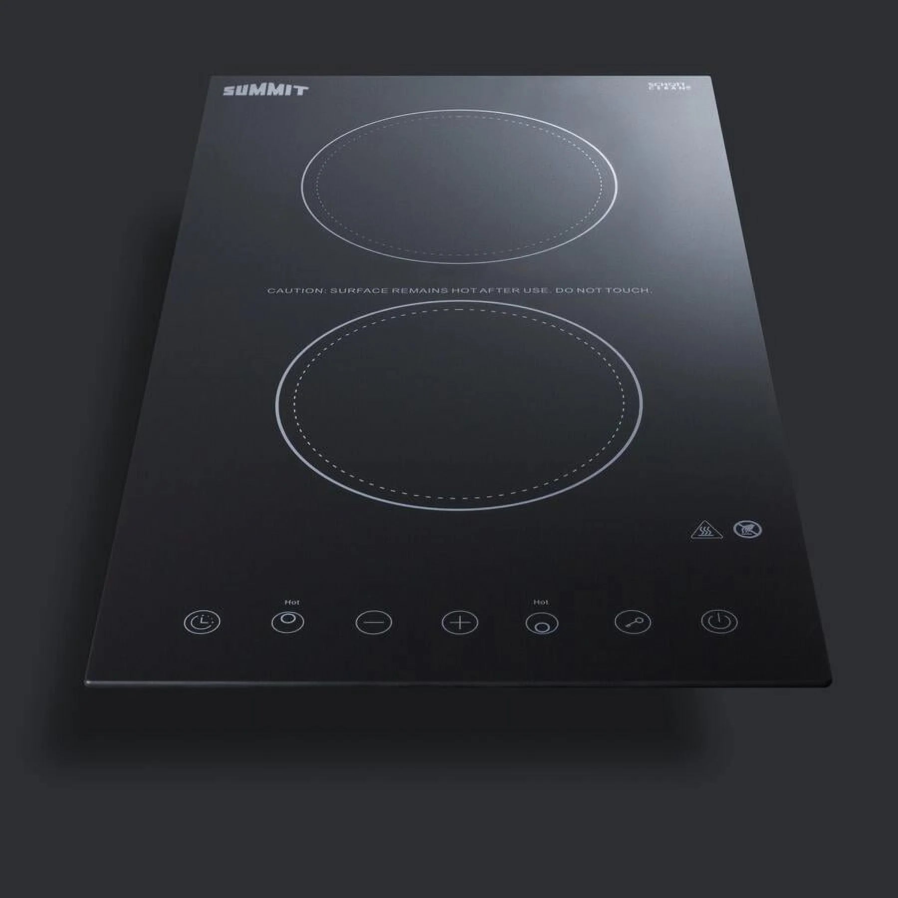 2-Burner Electric Cooktop in Black F293677
