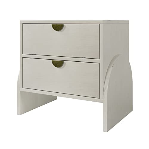 Modern Drawer Dresser with Semi-Round Handle and Supporting Legs H659