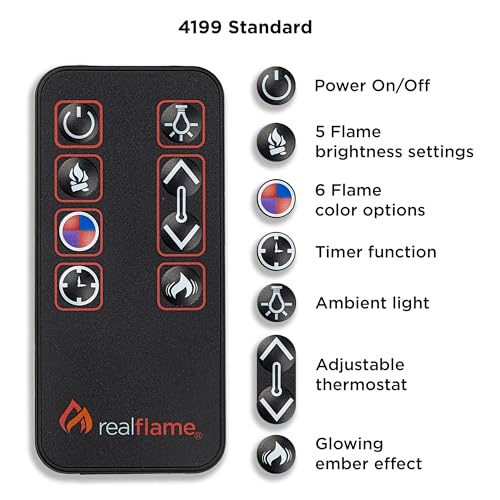 Corner Electric Fireplace with Mantel, Remote Control, Timer, White N935486