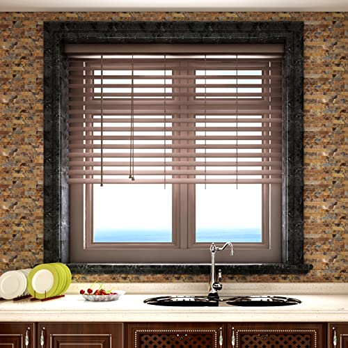 Peel and Stick Stone Metal Tile Backsplash 12 x 12 Inch, 20 Sheets S6487