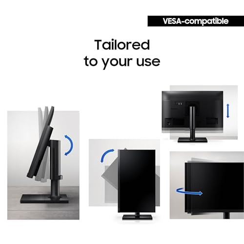 27-Inch FHD 1080p Computer Monitor, 75Hz, IPS Panel, HDMI, USB Hub, Height Adjustable Stand X522812