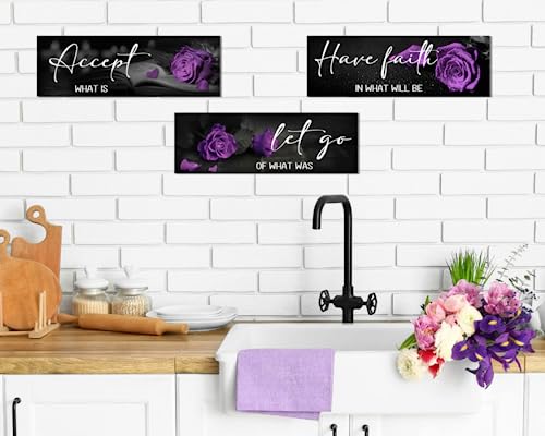 Wooden Inspirational Quote Wall Decor for Bathroom Living Room Y630775