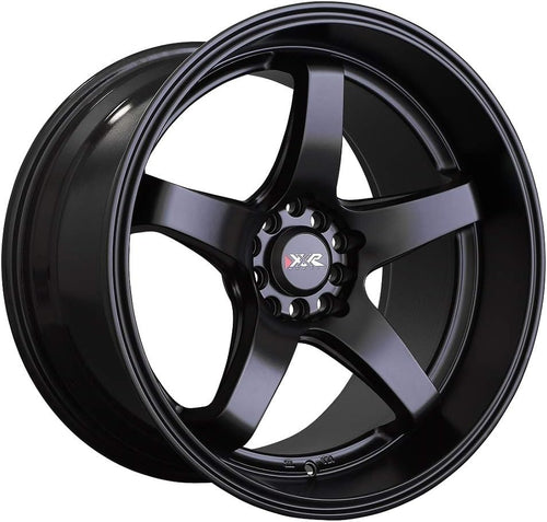 XXR WHEELS 555 Rim 17X8 5X100/5X114.3 Offset 35 Flat Black (Quantity of 1)