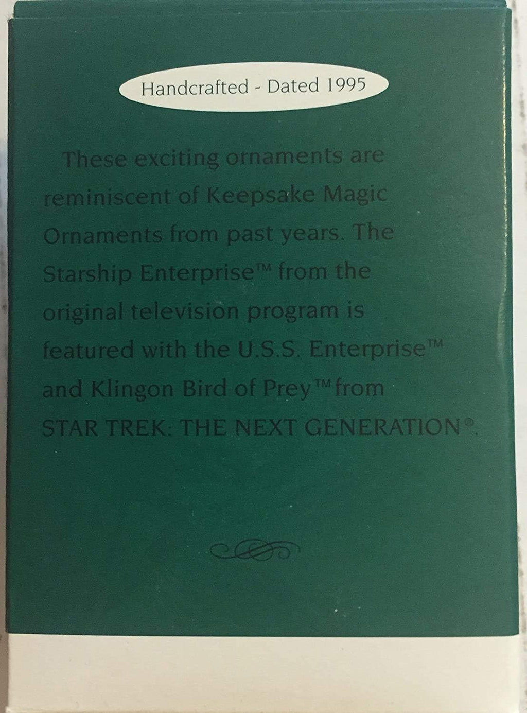 Star Trek Ships Set of 3 Ornaments C1356