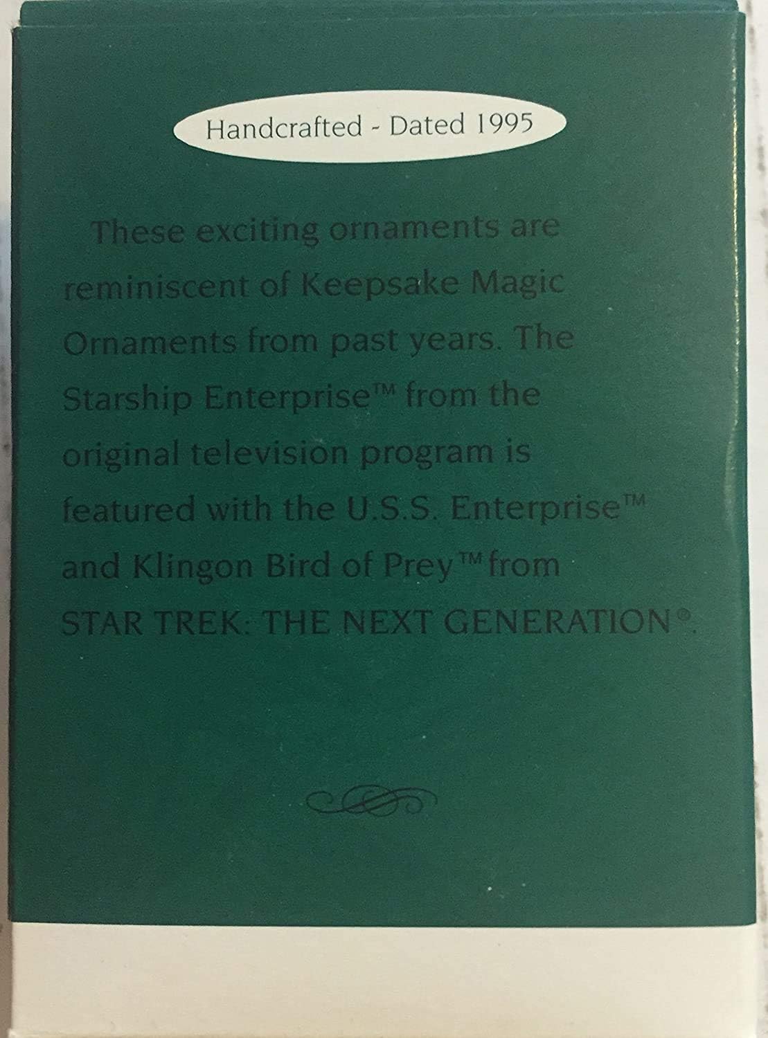 Star Trek Ships Set of 3 Ornaments C1356