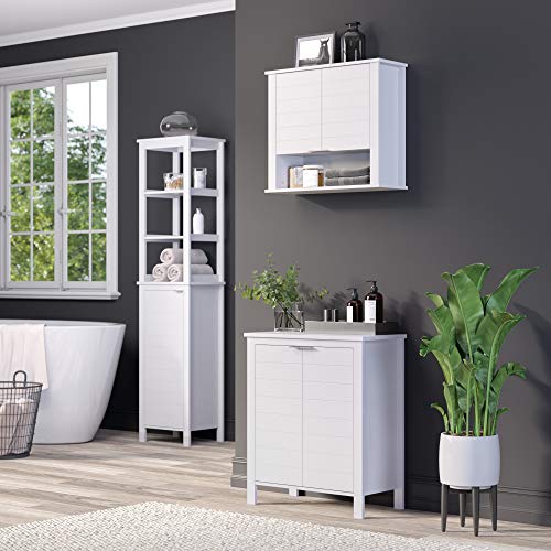 Grey Two-Door Wall Cabinet I744171
