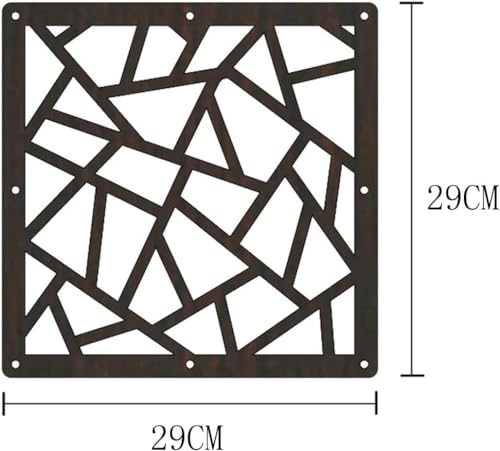 Hollow Out Carving Privacy Screen Panel, Folding Decorative Wall Partition T783370