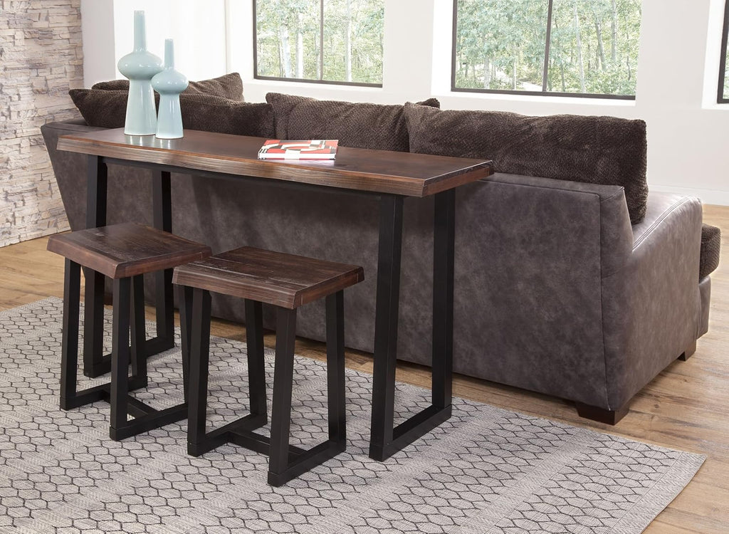 Live Edge Bar Table - Brown E5141