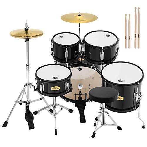 16 inch 5-Piece Junior Drum Kit with Adjustable Throne and Cymbal Y841