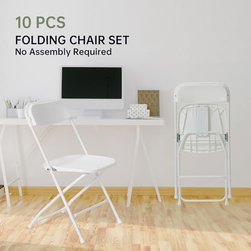 90 PCS Plastic Folding Chair for Wedding, Party, Outdoor, Indoor, Office P3758
