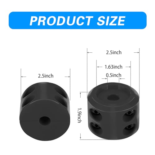 Trailer Winch Cable Hitch Stopper with Metal Installation Tool Z1830