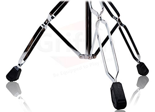 6 Piece Drum Hardware Pack with Snare, Hi-Hat, Cymbal Boom, Kick Pedal & Throne H77439