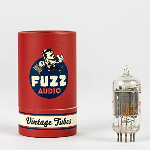 RCA 12AU7 ECC82 NOS Vintage Amperican Preamp Vacuum Tubes for Guitar and HiFi Amps (Clear Top)