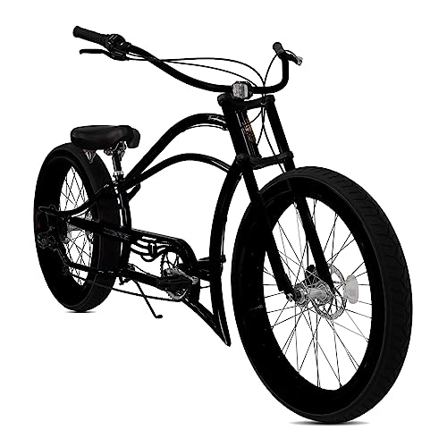 26" Stretch Cruiser Bicycle, Hi-Ten Steel Frame for Adults Z63556