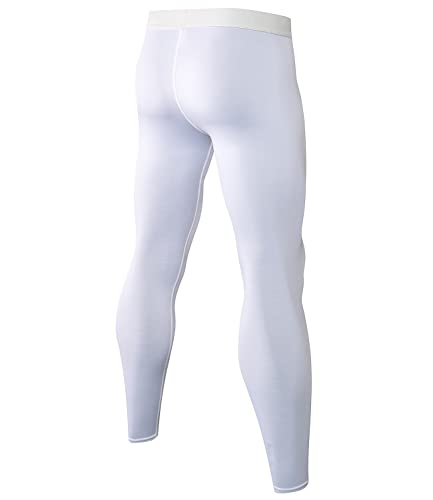 Men's Athletic Compression Pants Gym Leggings Workout Tights Baselayer Q893