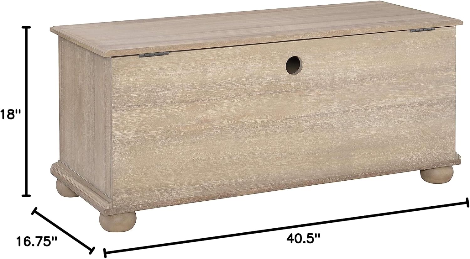 Natural Cedar Chest Bench E3177