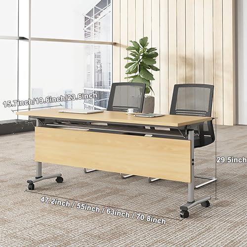 Folding Conference Table with Caster Wheels N970448