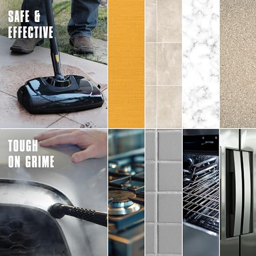 Handheld Steam Cleaner with 11 Accessories for Home, Tile, Grout, and Car Detailing K2885