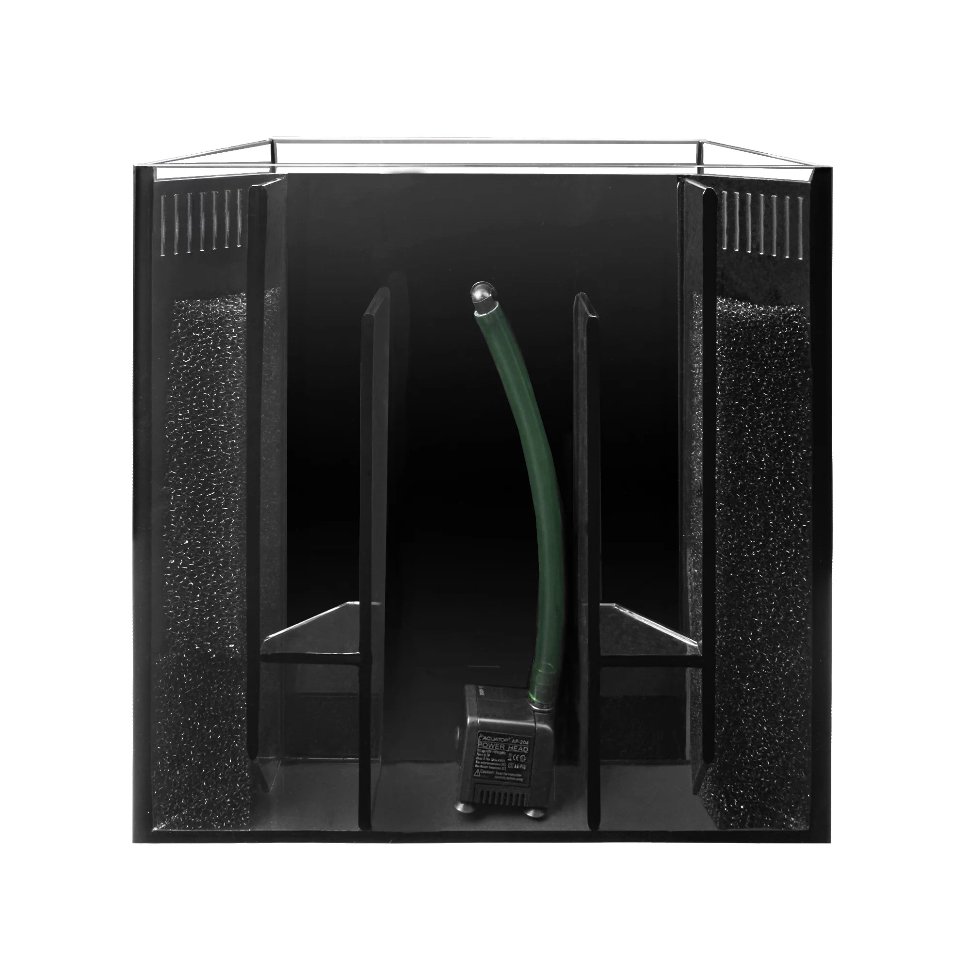 Bow Front 5 Gallon Glass Aquarium Desktop Fish Tank with Pump and LED Light X2243