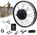 Electric Bike Conversion Kit 16"/20"/24"/26"/27.5"/28"/29"/700C Conversion Kit Rear Wheel,48V 1000W/1500W Brushless Gear Hub Motor, E-Bike Motor Wheel with Display (Color : 1500W, Size : 24in