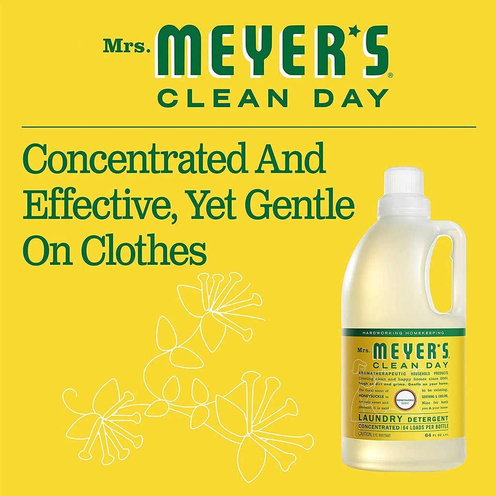 Laundry Detergent, Honeysuckle Scent, 64 oz Concentrate B4665