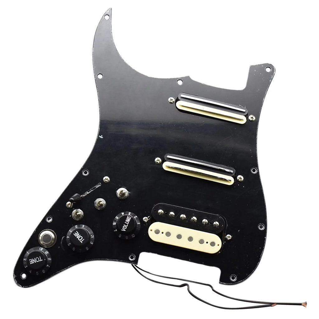 Loaded Pickguard for Electric Guitar, Black A187984
