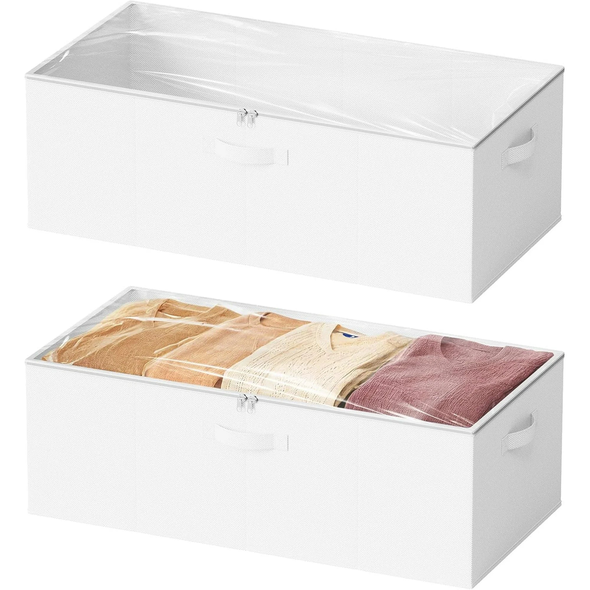Under Bed Storage Containers with Lids, 2 Pack O592058