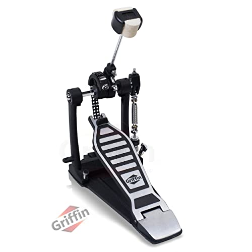 6 Piece Drum Hardware Pack with Snare, Hi-Hat, Cymbal Boom, Kick Pedal & Throne H77439