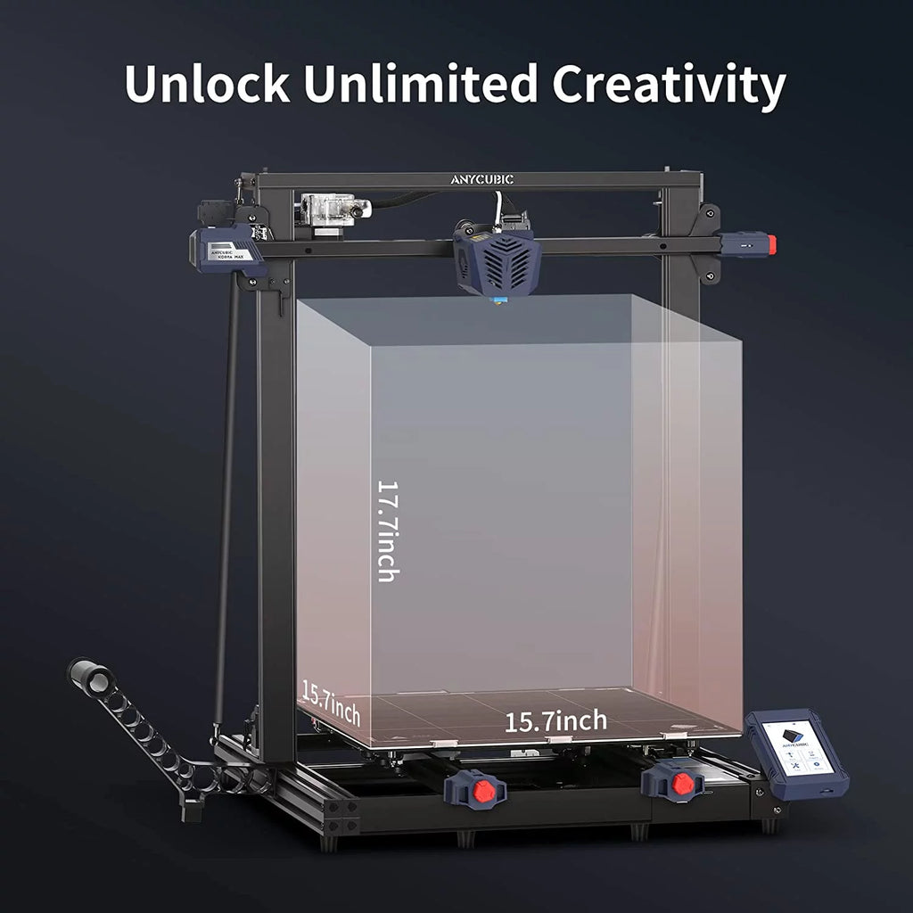 FDM 3D Printer with Smart Auto Leveling, 1 kg PLA M51833