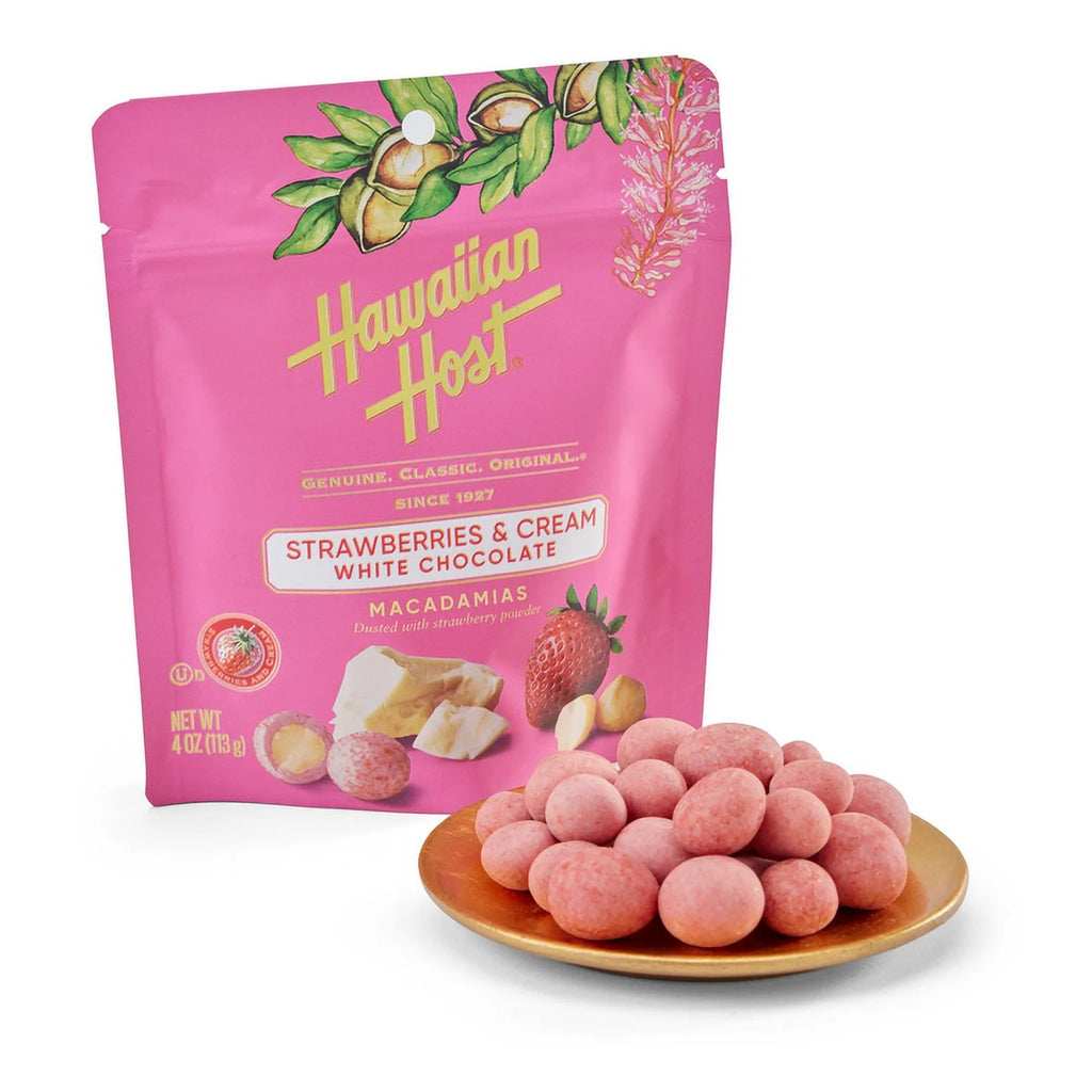 Macadamia Nuts Paradise Collection, Strawberries & Cream, 16 oz O83828