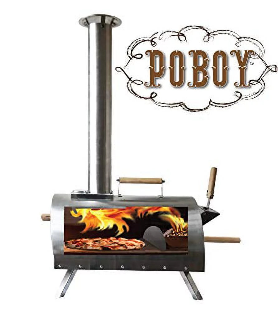 Charcoal and Pellet Pizza Oven Q635