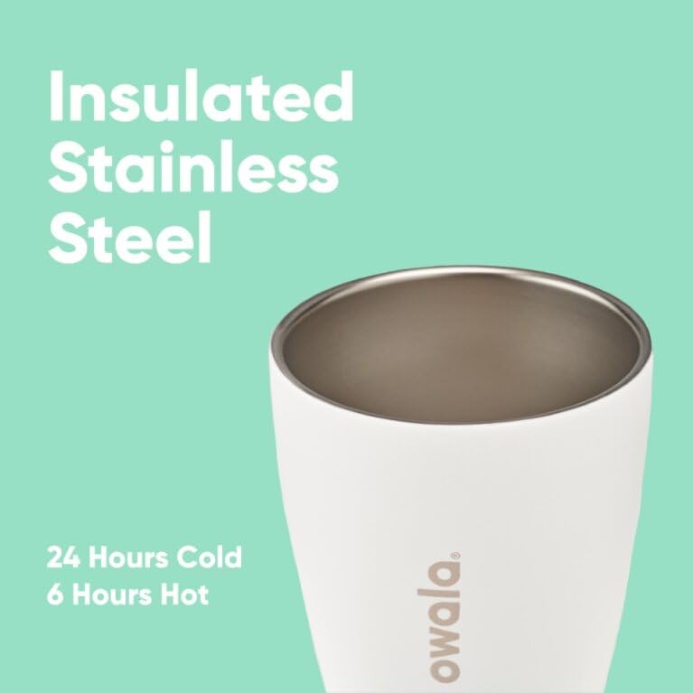 Insulated Stainless Steel Coffee Tumbler, Reusable Travel Mug, 20 oz D3272