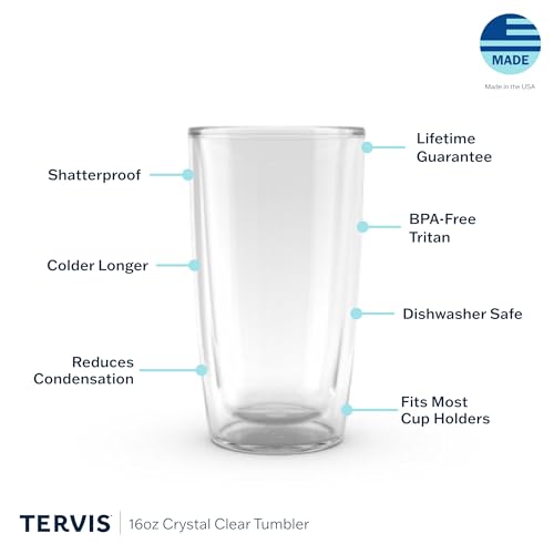 Green Crystal Double Walled Insulated Tumbler Travel Cup, 16oz C6695