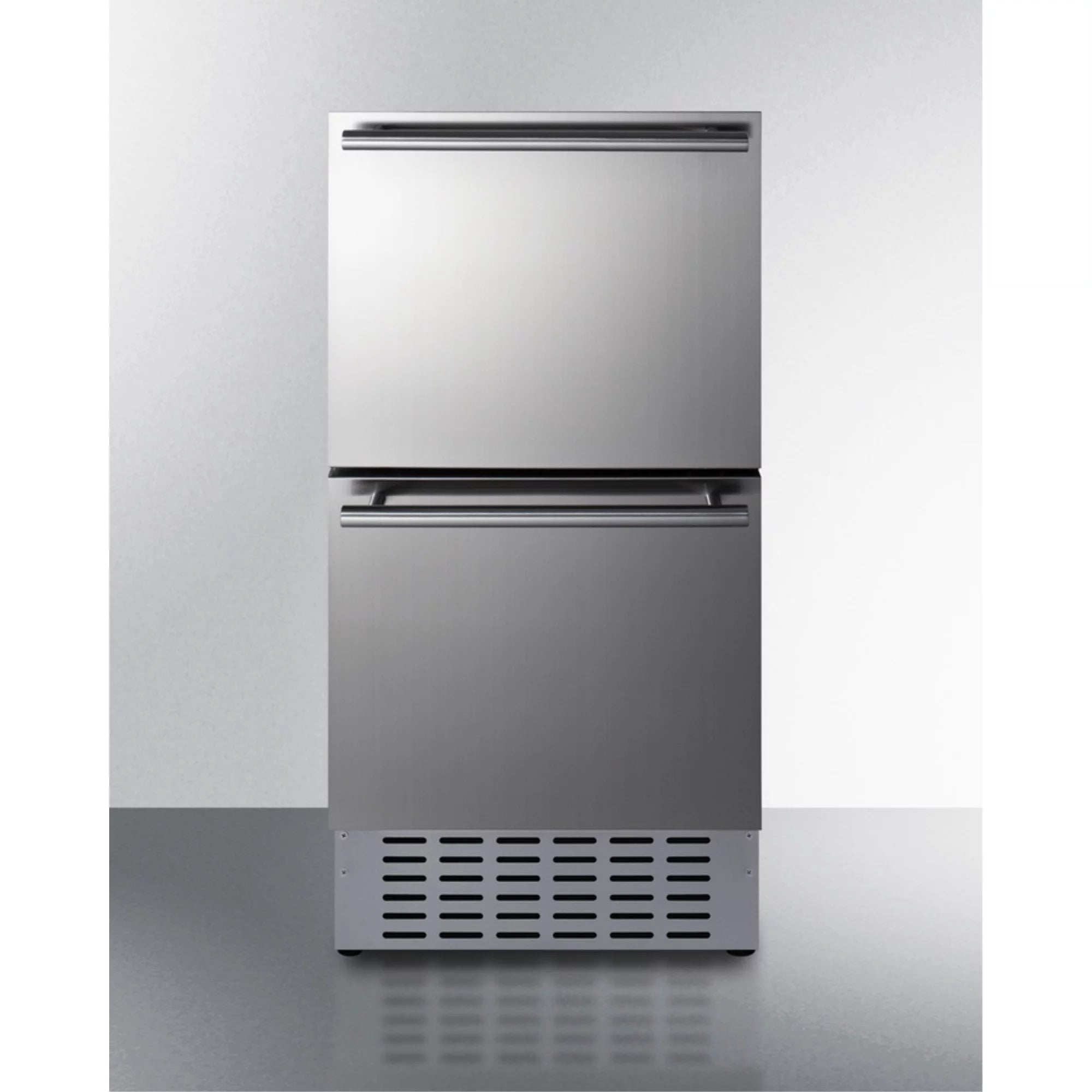 Summit Adrd18h34 18" Wide 3.4 Cu. Ft. Refrigerator Drawer - Stainless Steel