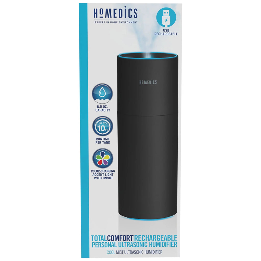 Portable Ultrasonic Humidifier, Cordless, Desktop, Travel, Quiet Cool Mist I794