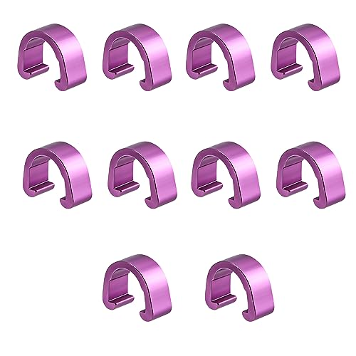 Aluminum Alloy Bike Cable C-clips Brake Housing Clamps X239069