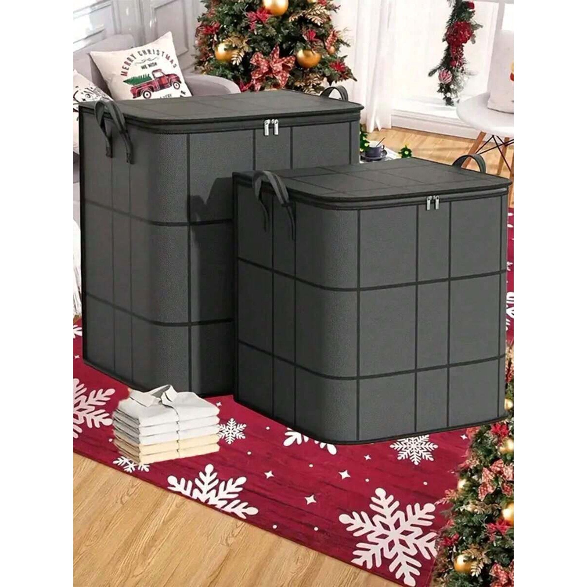 Foldable Storage Bag for Clothes and Quilts Y4068