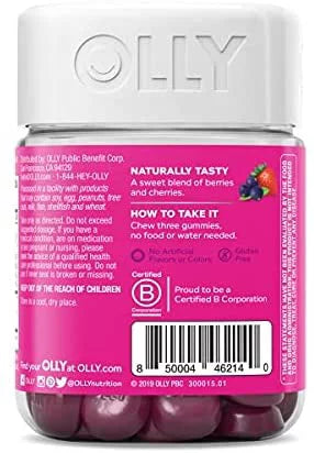 Active Immunity Elderberry Gummies, Berry Flavor, 45 Count A478