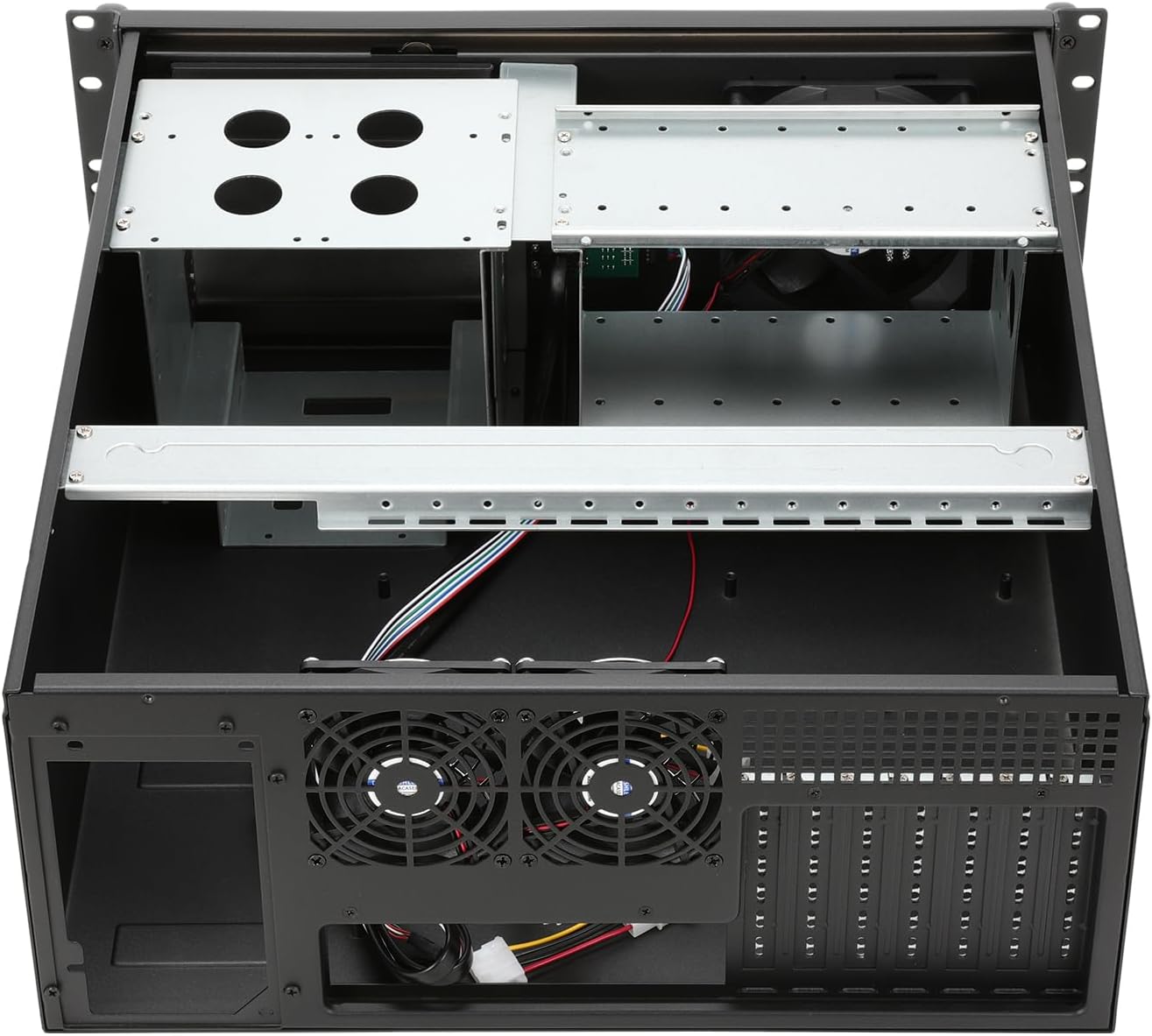 Rackmount Server Chassis for ATX / Micro ATX / Mini-ITX with 3.5" and 2.5" Bays I351161