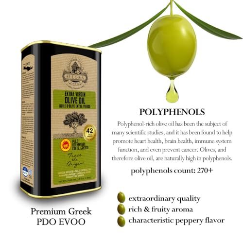 Extra Virgin Olive Oil, Cold Pressed, Single Origin, 1 Liter Tin T119