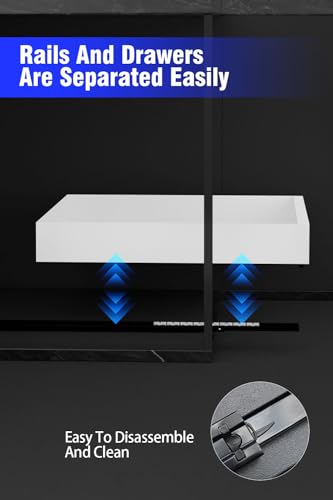 Pull Out Cabinet Organizer, Heavy Duty Slide Out Drawers, Pantry Storage Shelves O52146