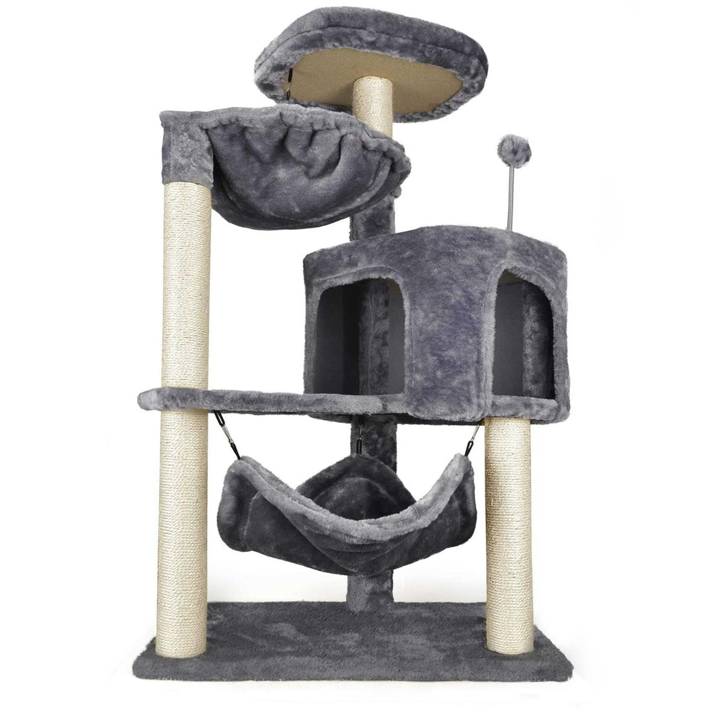 Cat Tree with Cat Condo and Hammock P1828