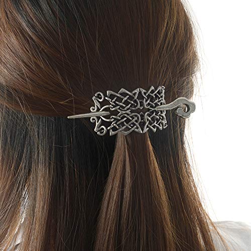Celtic Knot Hair Clips for Long Hair Z59637