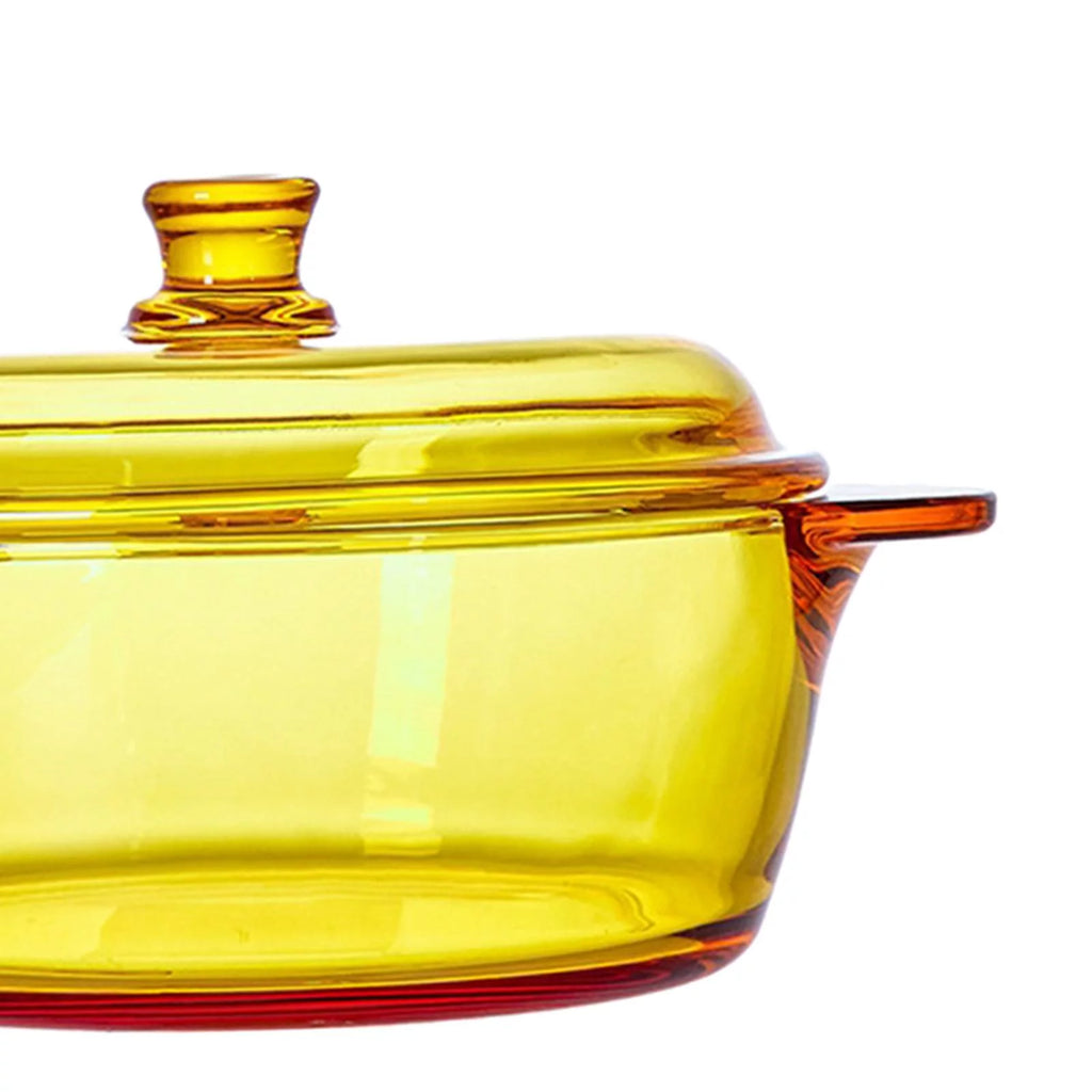 Glass Oven Bowl with Lid for Soup and Dessert S5553