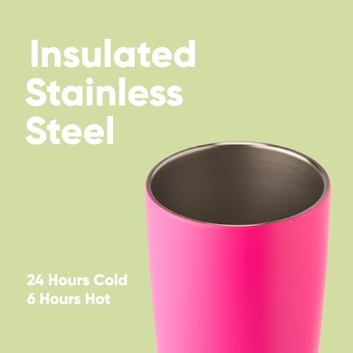 Insulated Stainless Steel Coffee Tumbler, Reusable Travel Mug, 20 oz D3272