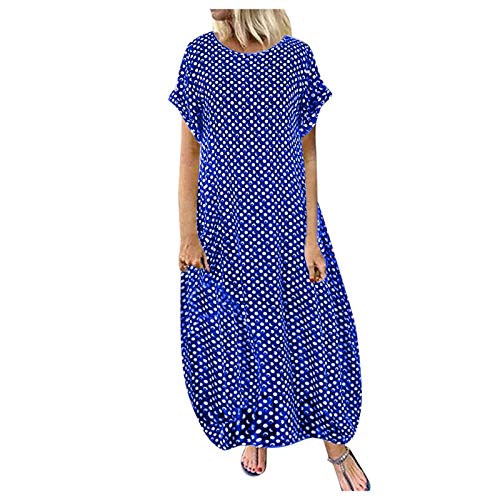 Womens Maxi Dress Summer Basic Pink Dress Casual Ruffle Dresses for Women Bridedmaid Dresses Mid Century Dress
