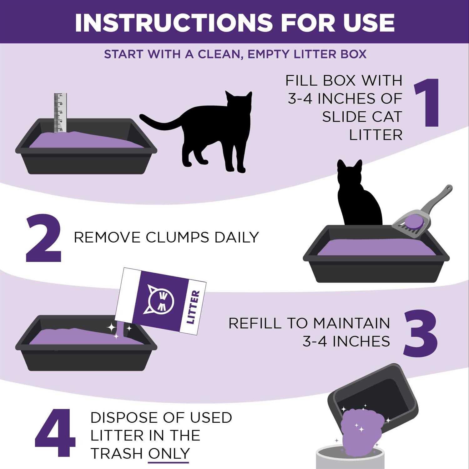 Easy Clean-Up Clumping Cat Litter N601